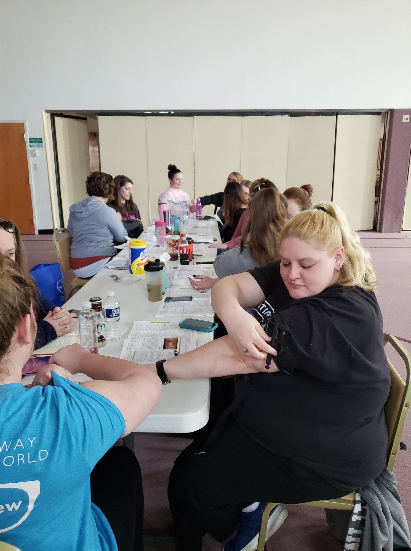 Blood pressure assessment practice