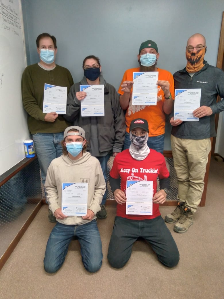 Newly certified students